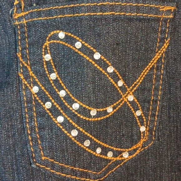 Blue Night USA Stretch Denim Low Rise Skinny Jeans - Picture 7 of 9